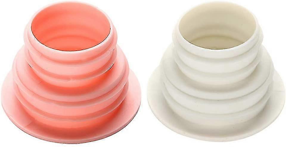 Betterlifefg-sewer Pipe Sealing Plug For Washing Machine Floor Drain Deodorizer Gasket,2pcs,starlight