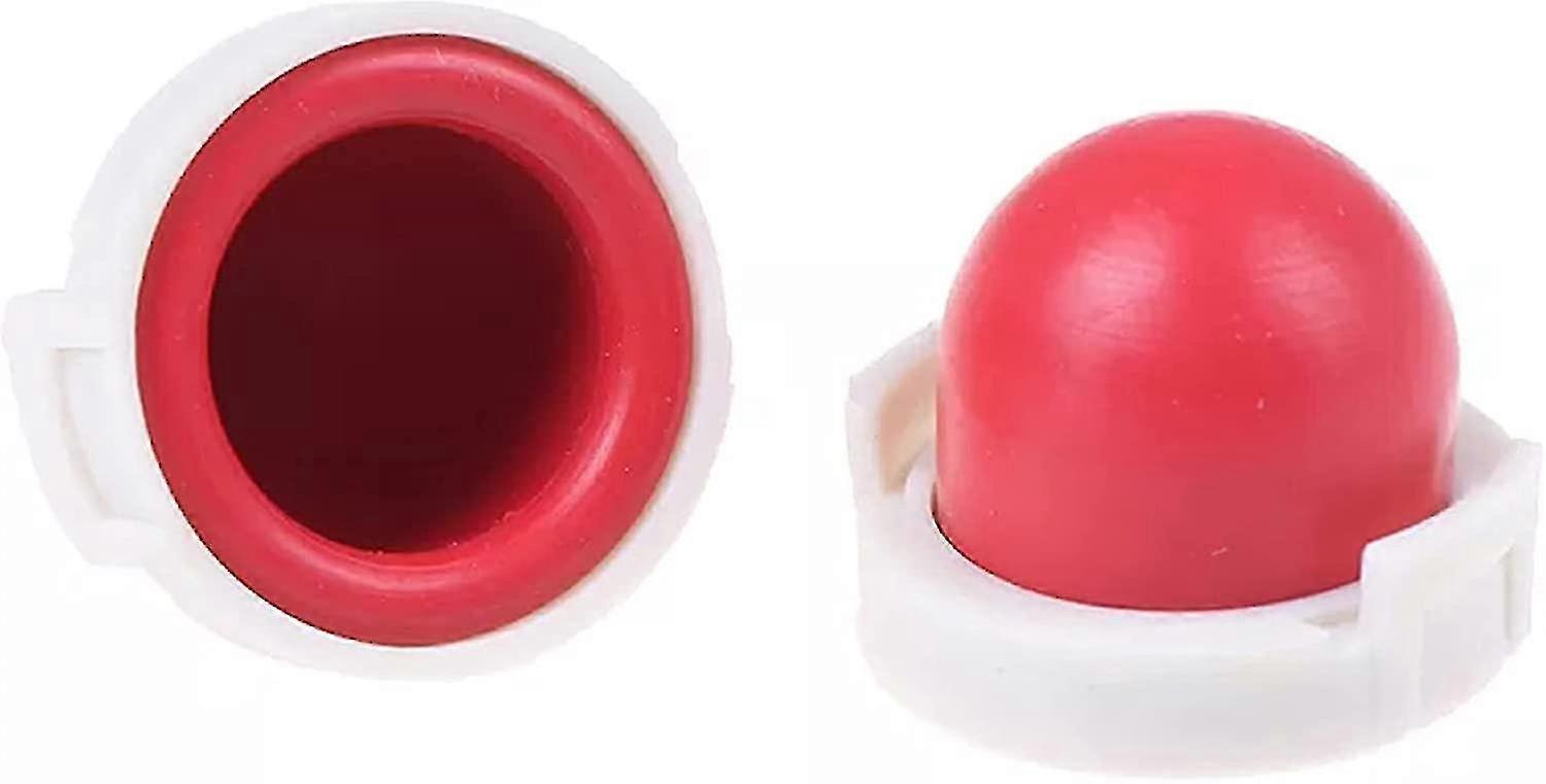 2 Pcs Primer Bulbs Part Number 494408 694394 Carburetor Oil Bubble Carburettor Primer Bulb Assembly For Lawnmower Engine Replacement (red)