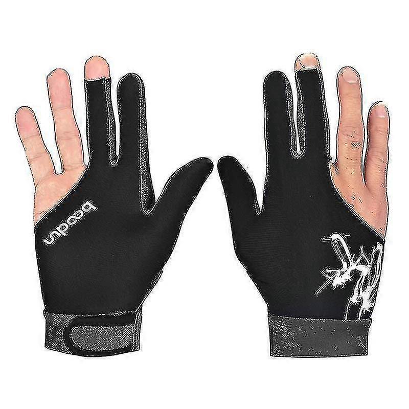 Silicone Non-slip Three-finger Billiard Gloves B17
