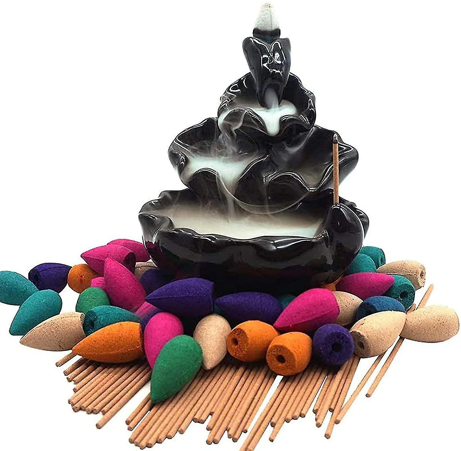280Pcs Backflow Incense Cones Grains For Home Aromatherapy