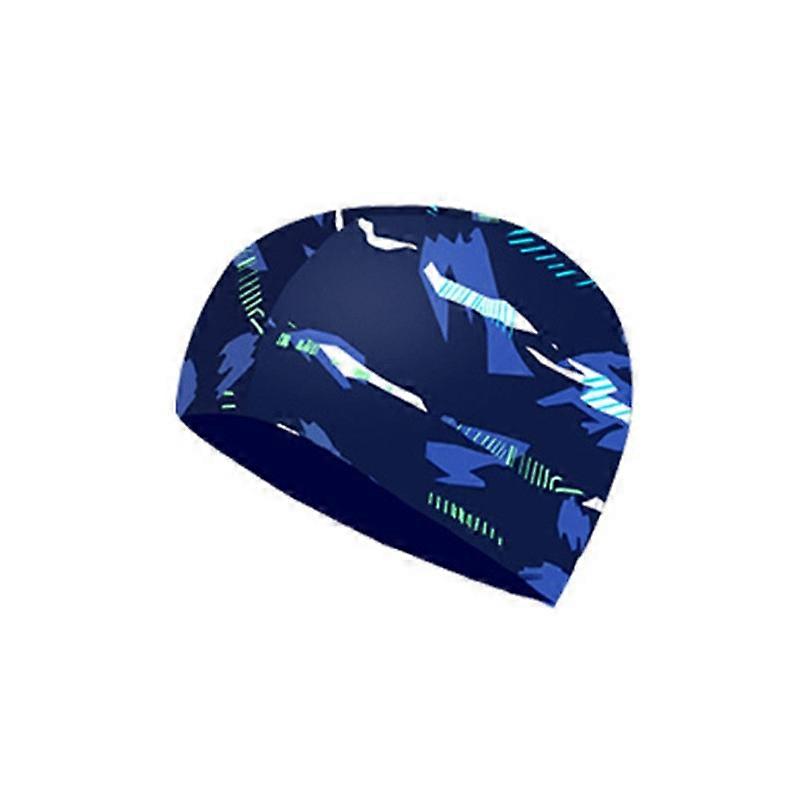 Lycra Swim Caps for Women Men, High Elasticity Spandex Fabric Swimming Caps for Long/Short Hair, Comfortable Swim Hats