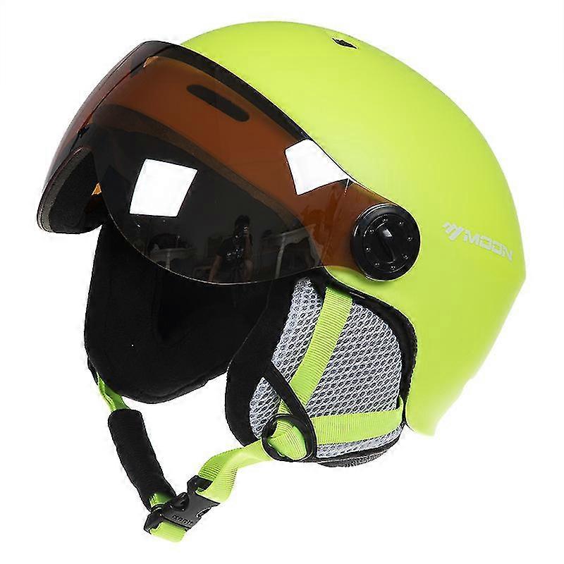 Men's Women's Ski Helmets Safety Helmets With Windscreen One-piece Protective Ski Helmet Protective Gear