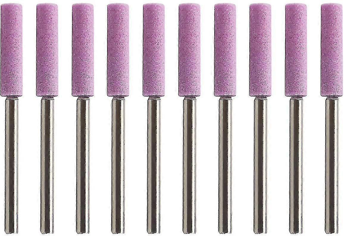 10pcs 3/8 Chainsaw Sharpener Compatible For Manicure Chainsaw Chain Polishing
