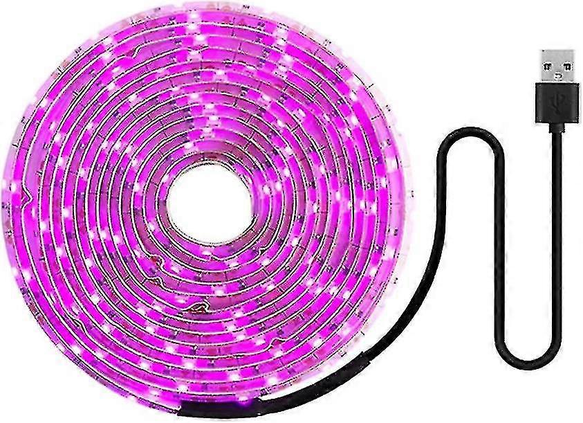 Luz de planta Led 5V, espectro completo 2835 Smd (2m, impermeable)