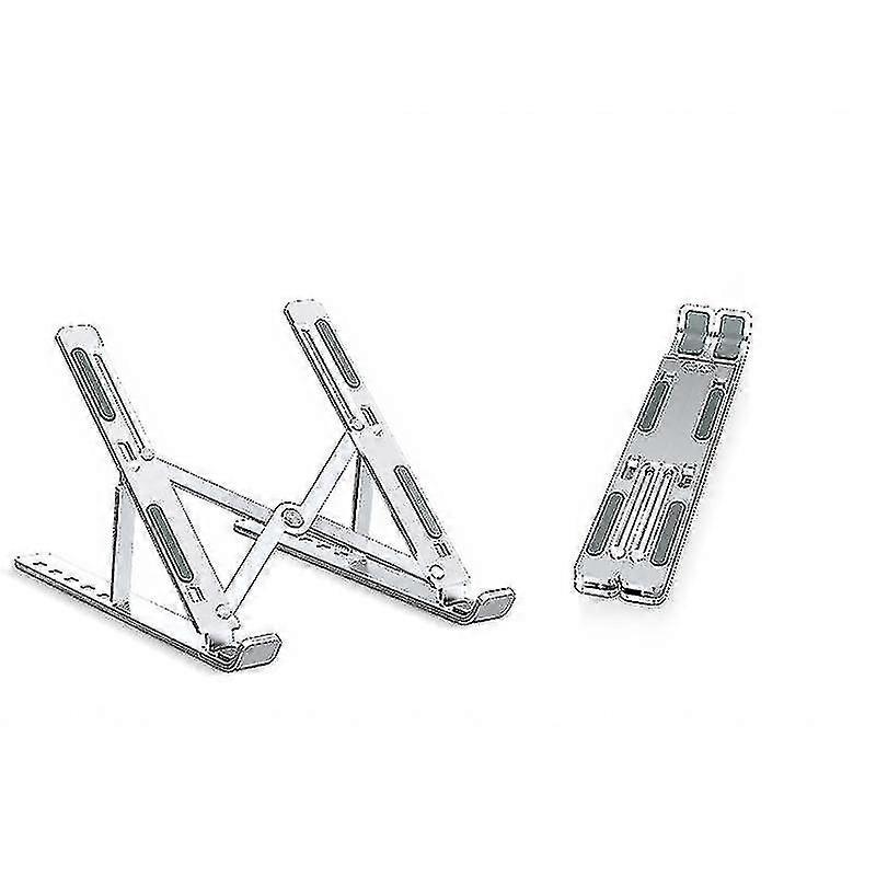 Foldable Cooling Computer Support Stand Adjustable Laptop Holder For Desk