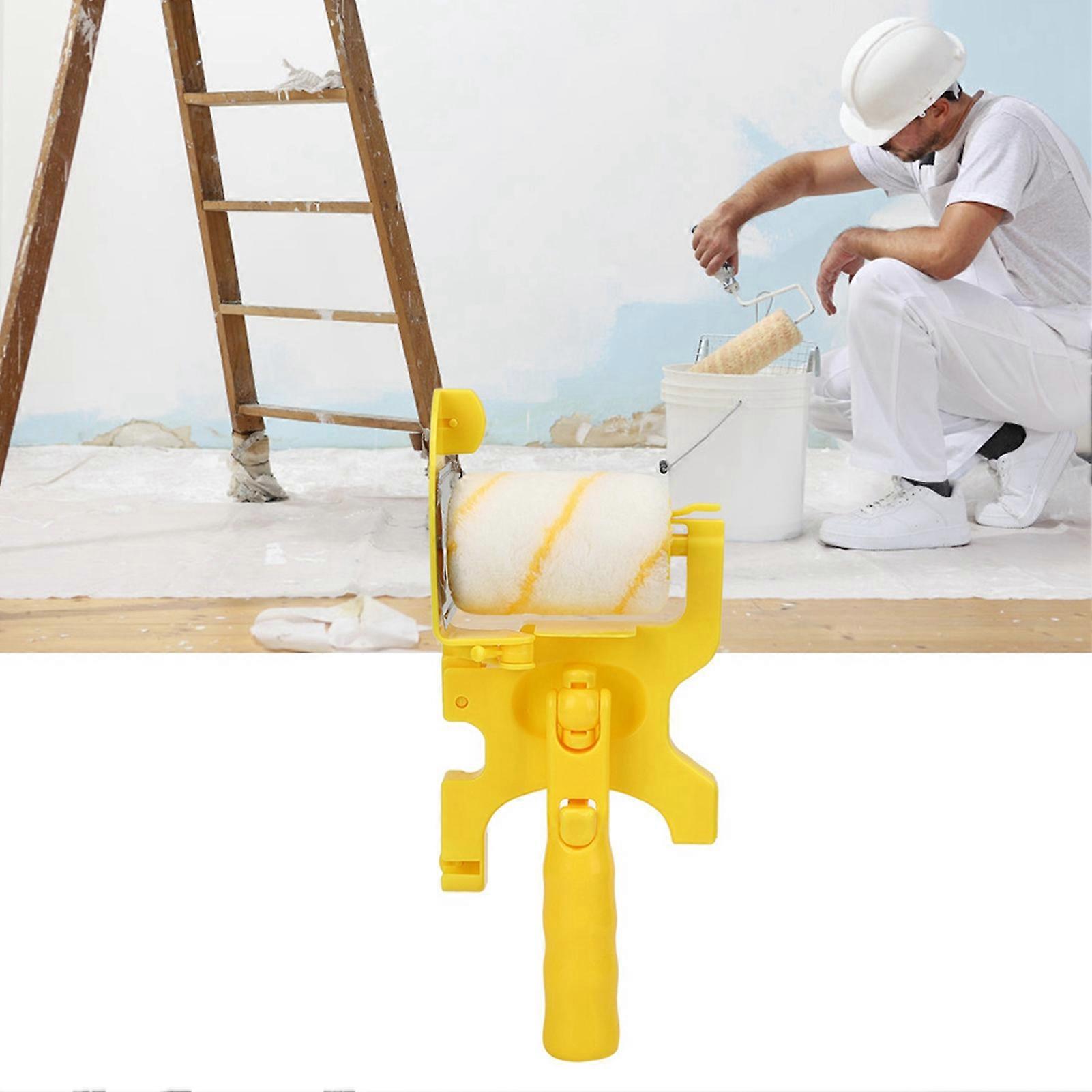 Home Room Wall Ceiling Safe Tool - Paint Roller Edger Brush Trimming