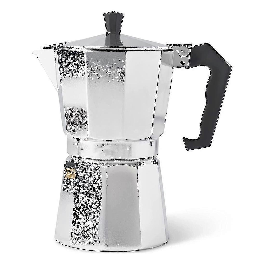 Espresso Maker, Italian Make For Strong Freshly Brewed(silver)