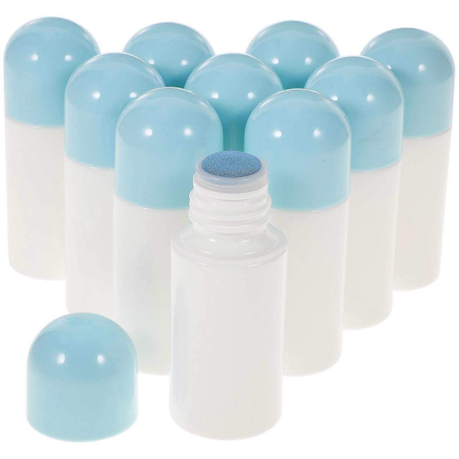 10Pcs Sponge Head Bottles Empty Sponge Head Applicator Bottles Liniment Bottles External Use Bottles