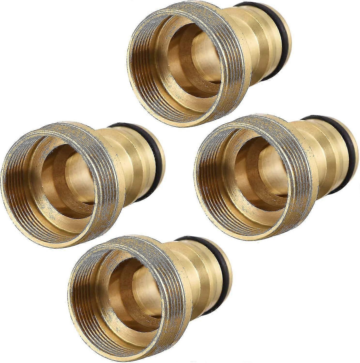4pcs Tap To Garden Attachment,universal Kitchen Tap Connector M22 M24 Unf Thread Hose Pipe Socket Adapter Fitting For Garden Irrigation System