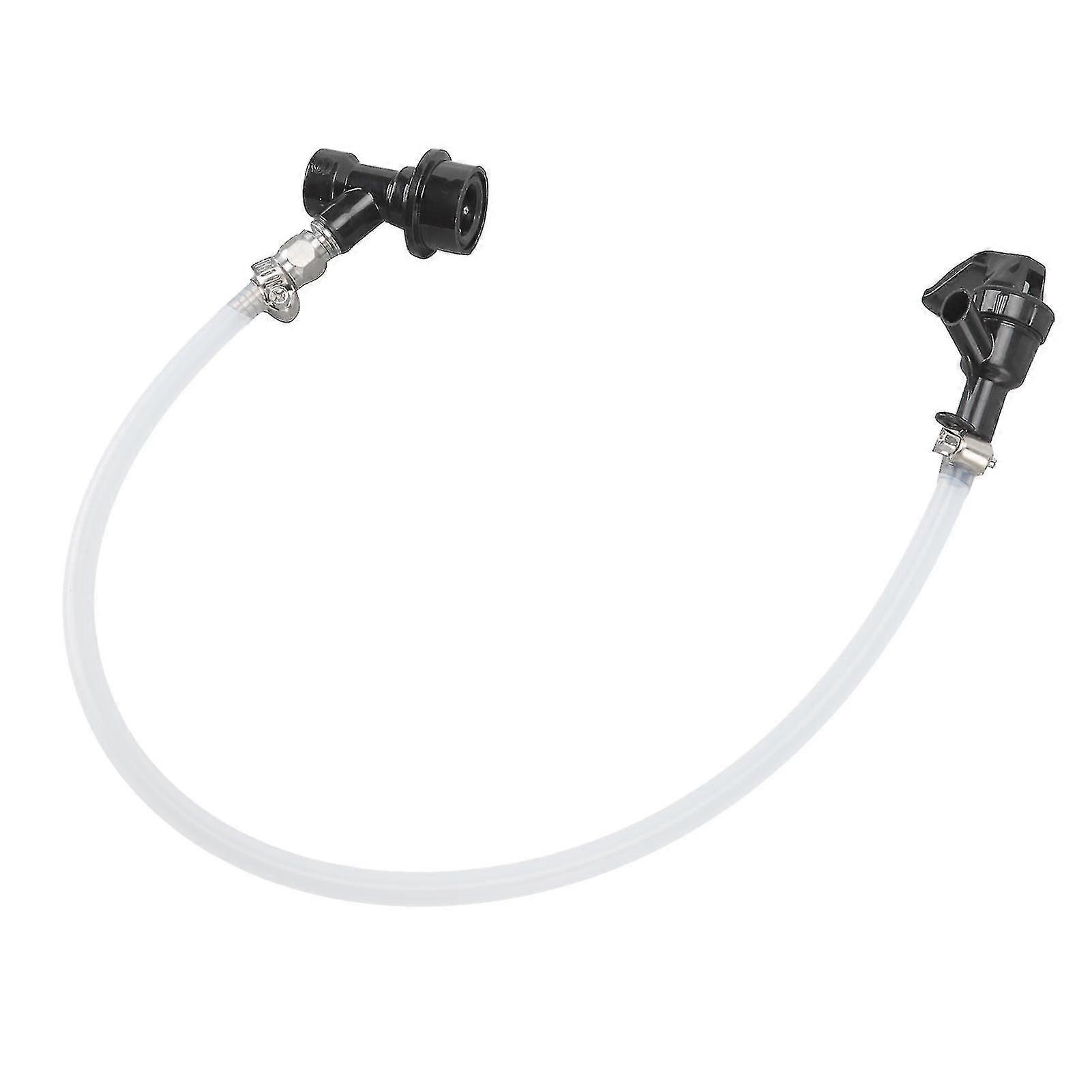 Ball Lock Beer Line Assembly with Liquid Line, Picnic Tap, and Ball Lock Quick Disconnect Faucet - Dispensing Keg Fitting