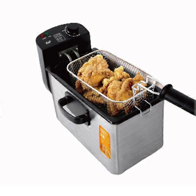 Stainless Steel Deep Fat Fryer with Viewing Window