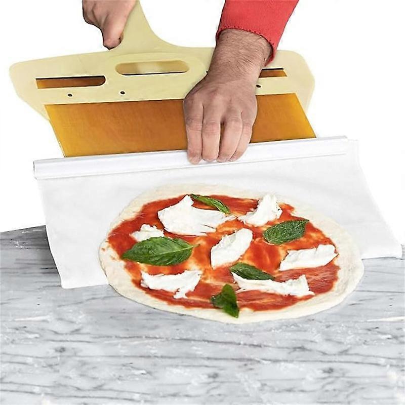 Sliding Pizza Peel - Pala Pizza Scorrevole,the Pizza Peel That Transfers Pizza Perfectly Non - 9