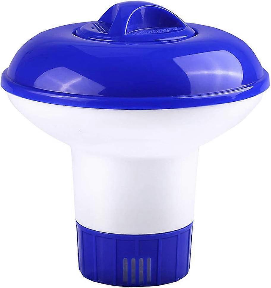 Distributeur flottant Comprimés de chlore Bain à remous Spa piscine, Piscine flottante Chlore, Porte-comprimés de chlore (5 pouces)