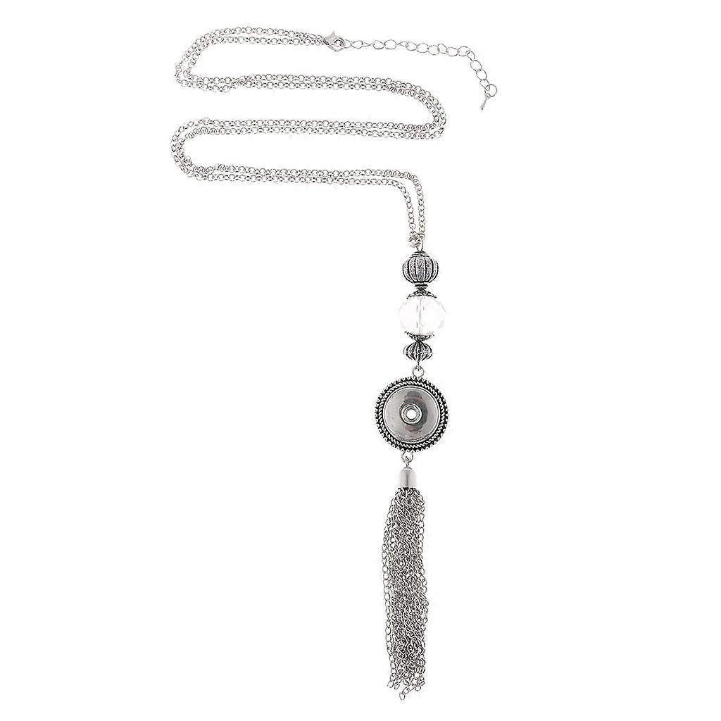 Snap Button Collier Avec Pendentif Fit 18mm Snap Button Charmes Snaps Bijoux