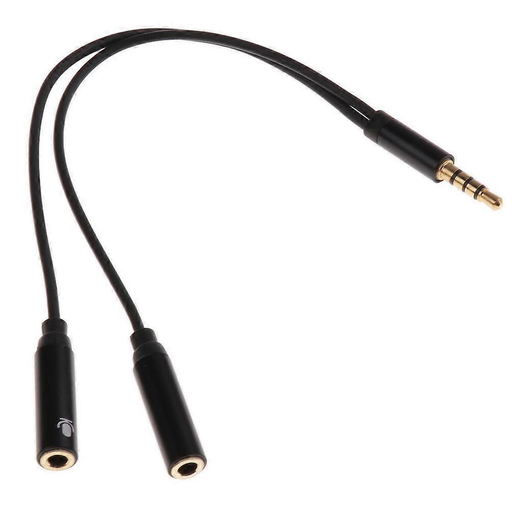 3,5-mm-Stecker-auf-2-Buchse-Audio-Adapterkabel für Gitarrenverstärker-Verstärkerteile