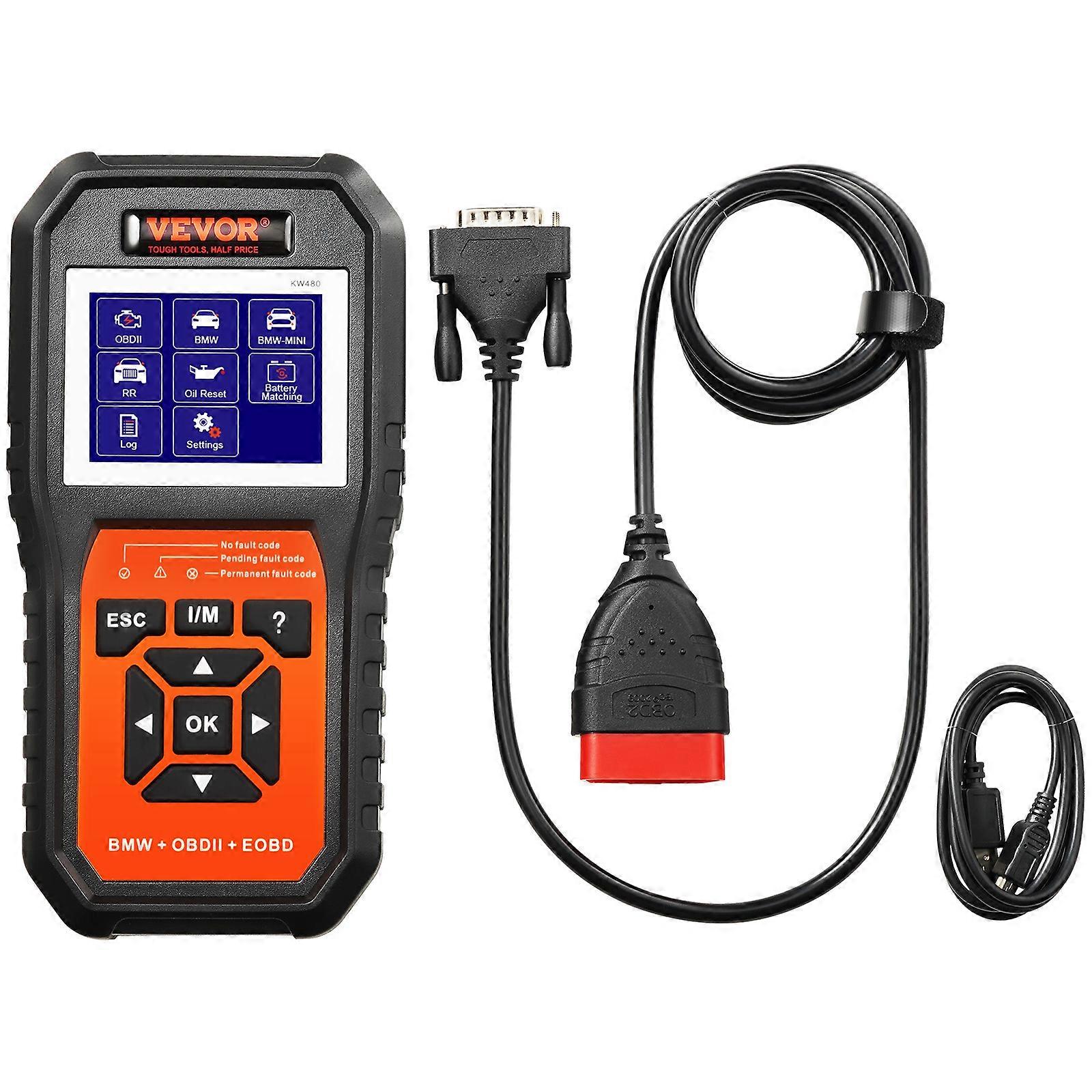 OBD2 Auto-Scanner-Diagnosetool, für BMW / Mini / Rolls-Royce, vollständiges Systemdiagnose-Scan-Tool, 12 Sonderfunktionen, Auto-Lesecode-Leser