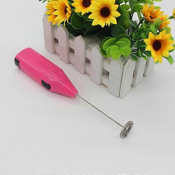 Hot 1pc Milk Drink Coffee Whisk Mixer Electric Egg Beater Frother Foamer Mini Handle Stirrer Practical Kitchen Cooking Tool