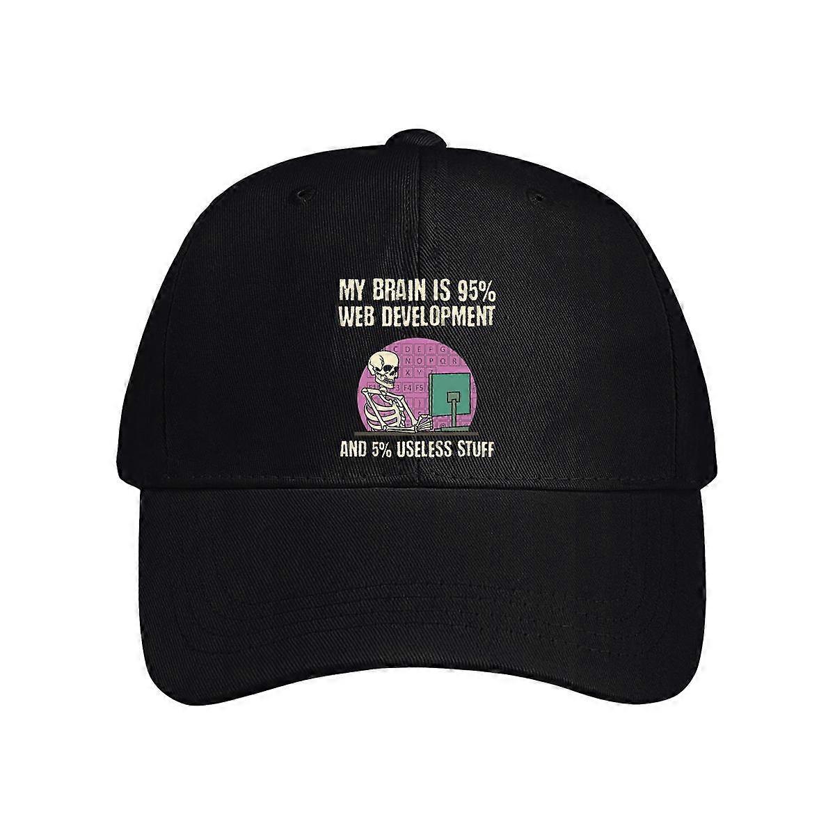 My Brain Is 95% Web Development Baseball Cap