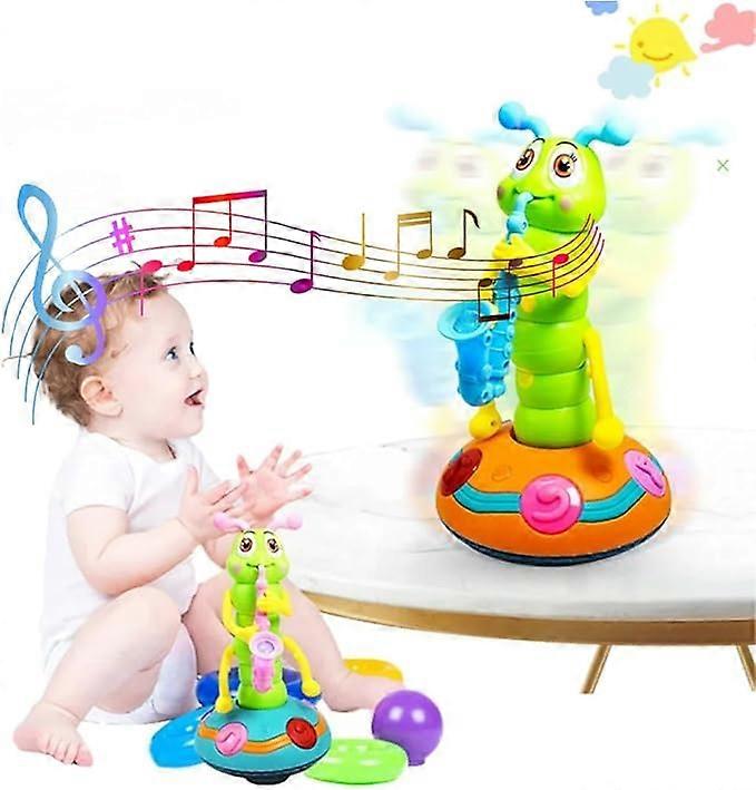 Dancing saksofon Caterpillar Barnas Elektrisk Caterpillar Saksofon Leker