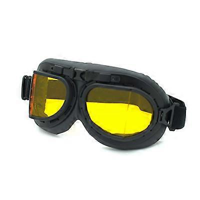 Universal Retro Motorcycle Goggles Pilot Jet Goggles Glasses for Motorcycle Helmet Sunglasses