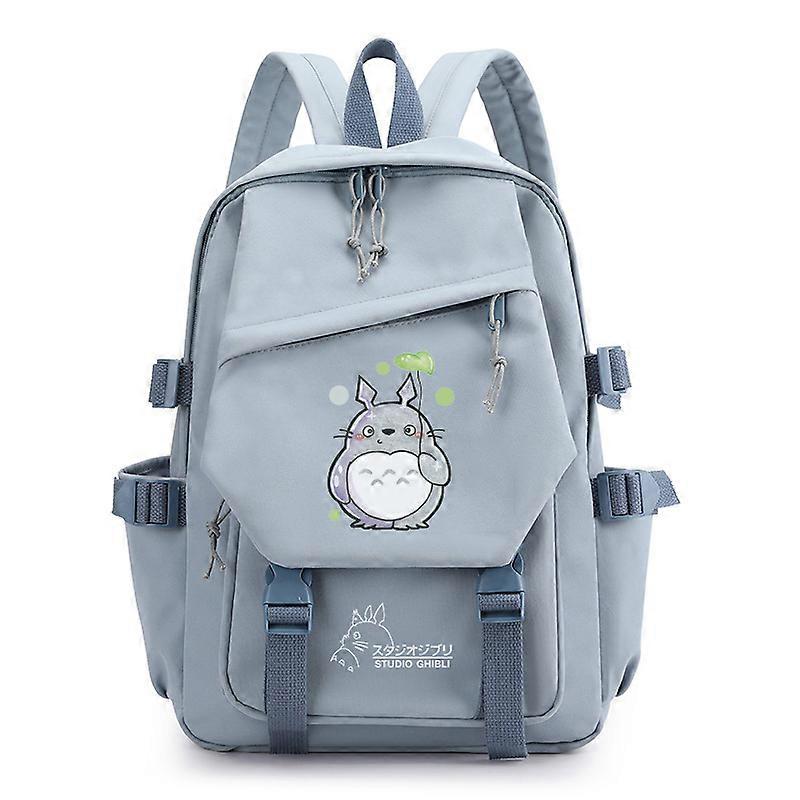 أزياء لطيف توتورو القط المرأة على ظهره Kawaii BookBag للفتيات المراهقات حقيبة كمبيوتر محمول حقيبة مدرسية للطلاب Mochila أنثى