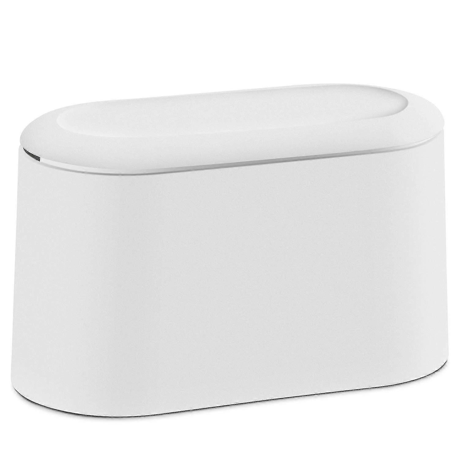 Mini Desktop Papierkorb mit Deckel, kleine Büro Arbeitsplatte Mülleimer