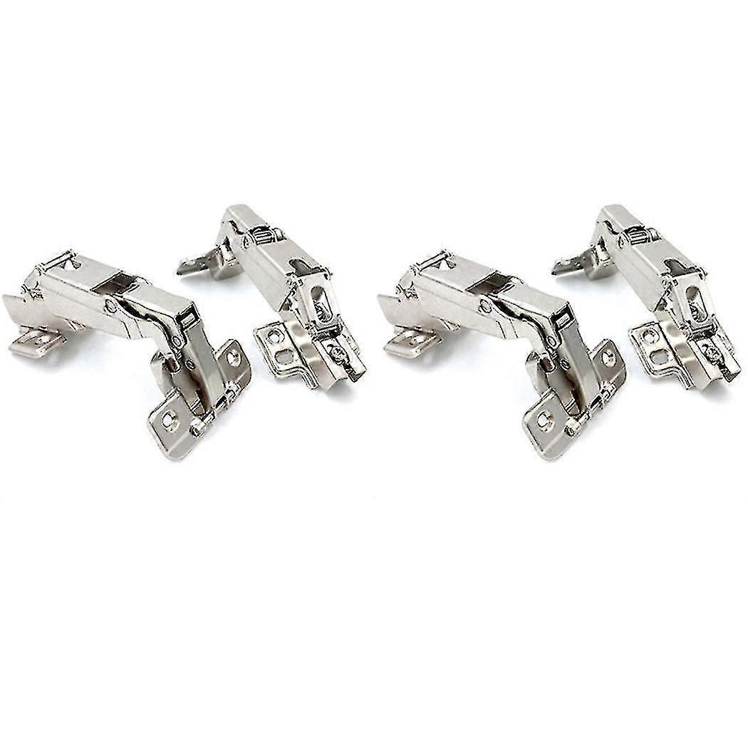 (2 Pair) Cabinet Hinges Soft Close Full Overlay (165 Degrees)