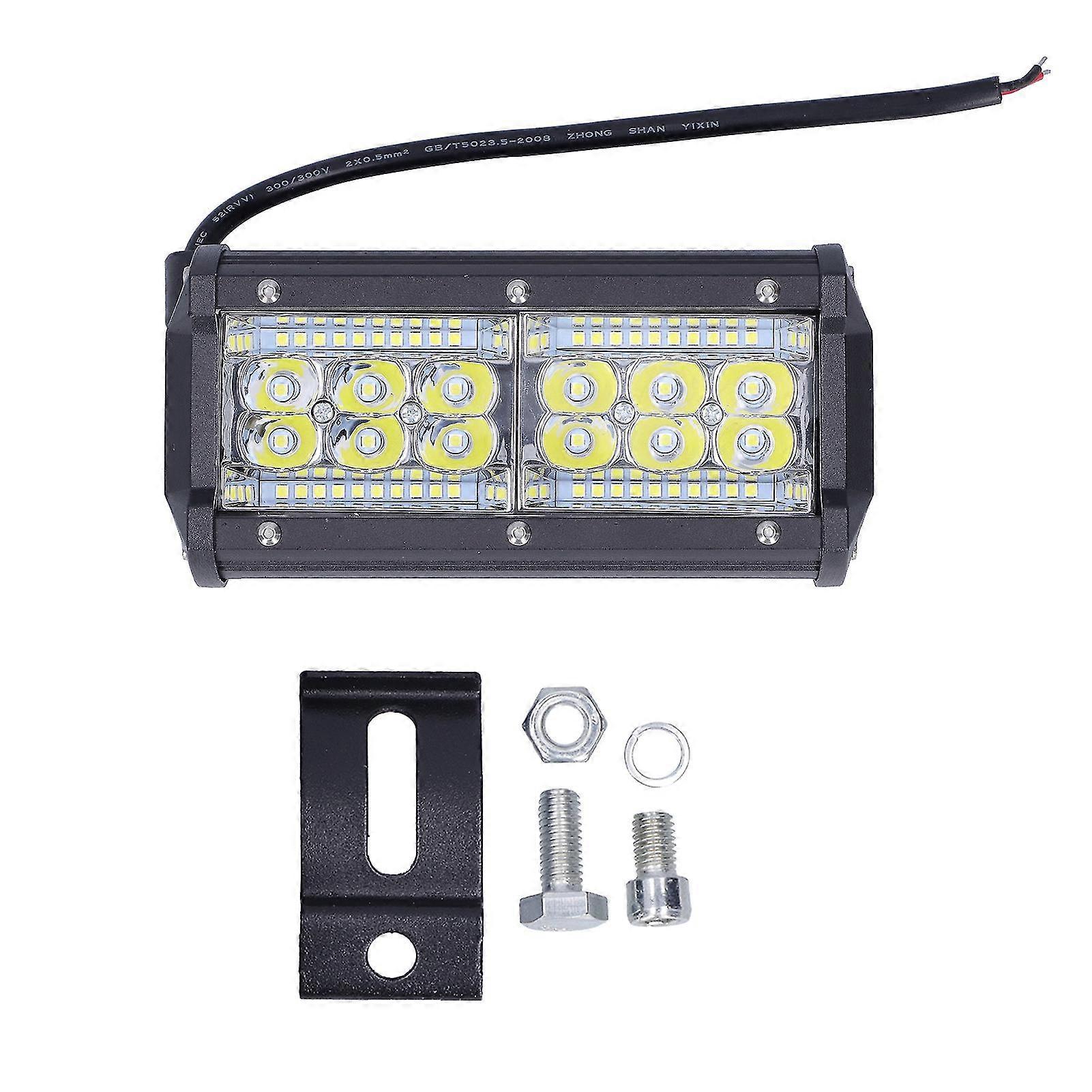 LED Work Light 120W Rectangle Universal Spotlight Modification for Auto Motorcycle Trunk