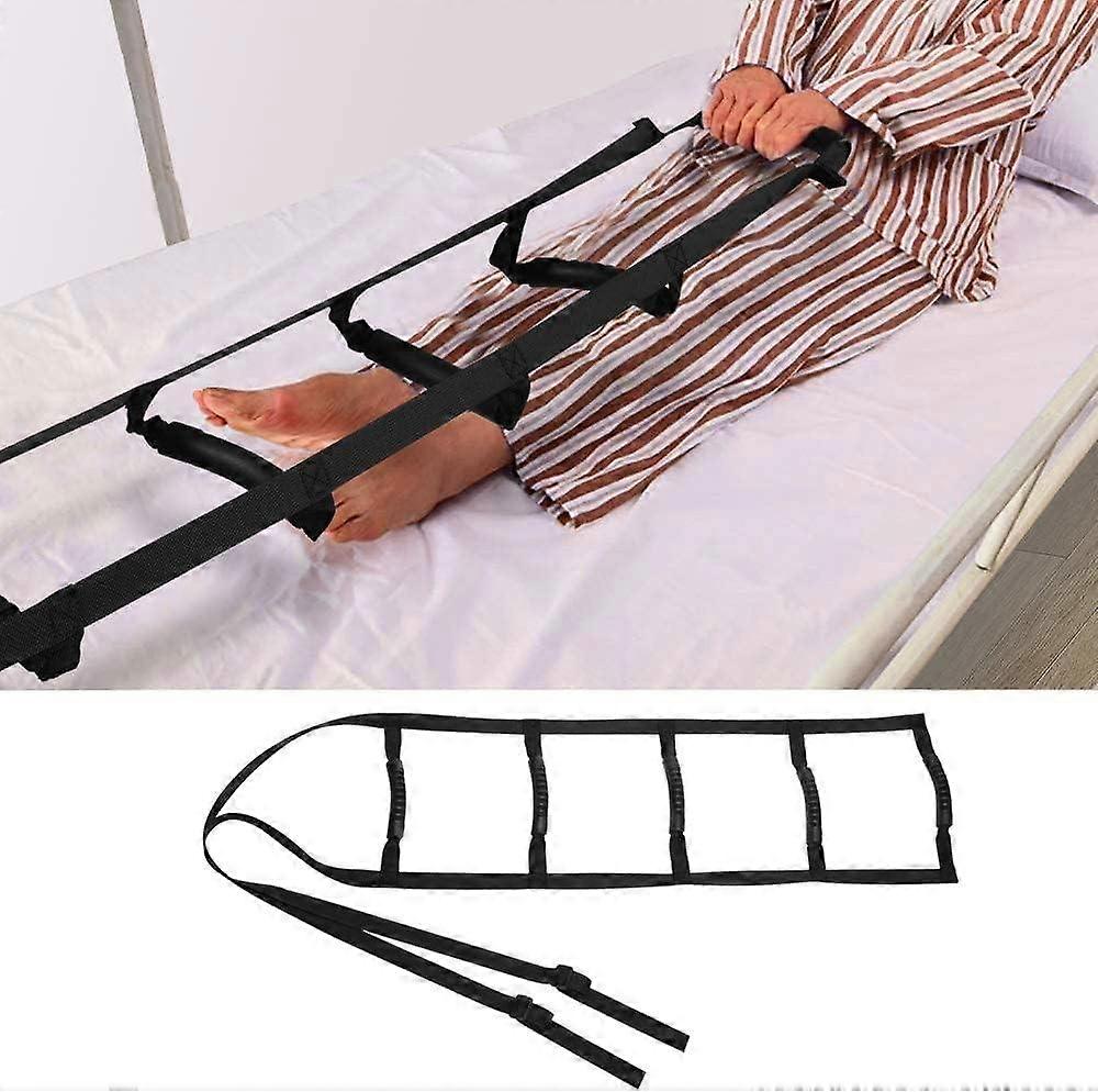 Bed Ladder Assist,Pull up Helper and Sit up Helper with 5 Handle Grips
