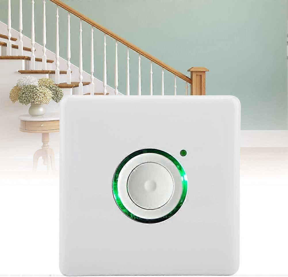مفتاح مؤقت الحائط ، AC110-250V في الهواء الطلق LED تعمل باللمس الاتصال تأخير الموقت التبديل 16 مستويات إعدادات التأخير مؤقت العد التنازلي الرقمي Interrup