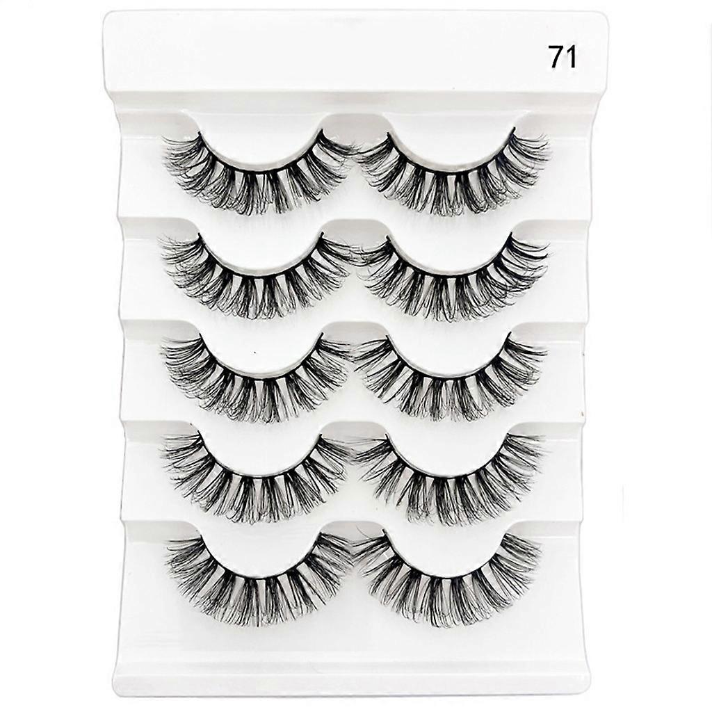Long Eyelashes Extension Make Up Soft False Eyelashes Natural False Eyelashes