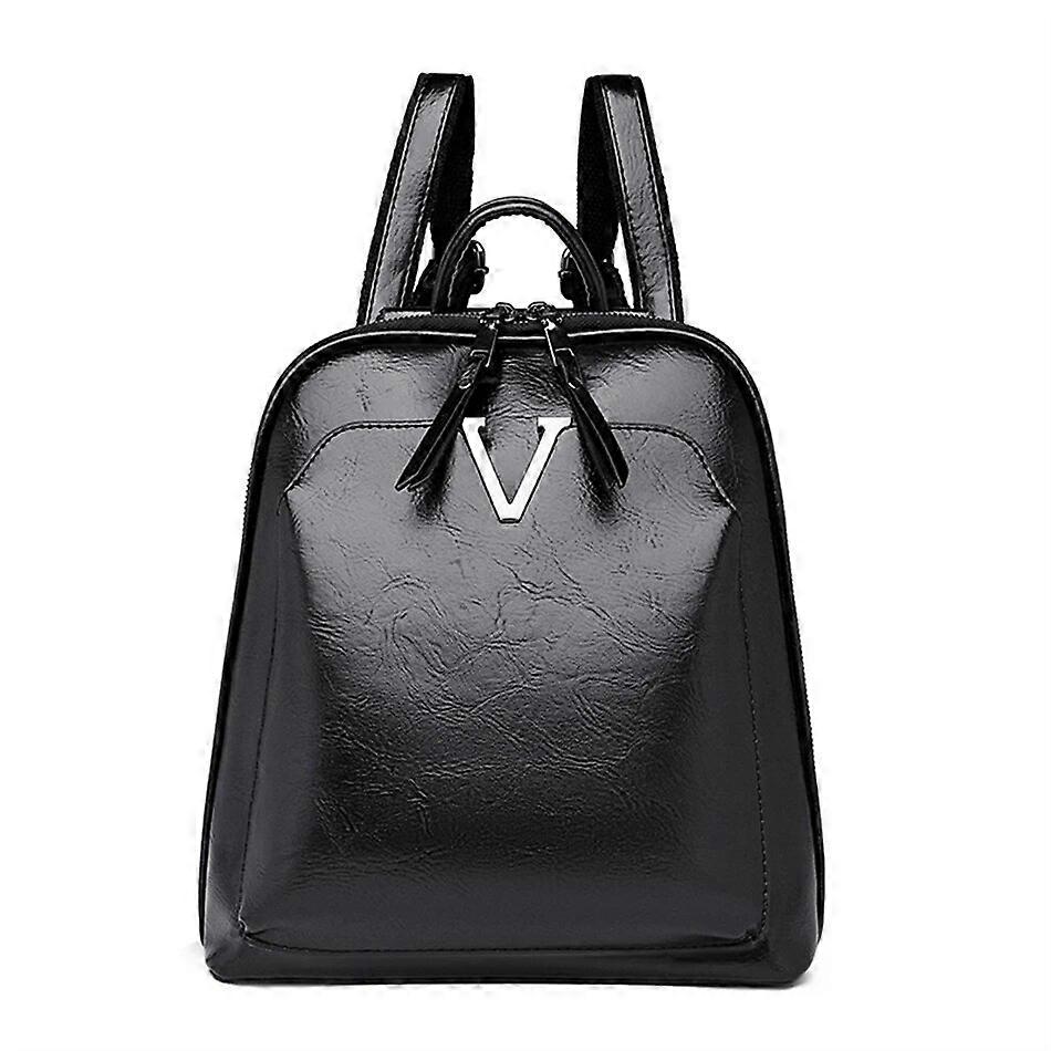 Luxury Leather 4 In 1 Backpacks Vintage Women 2022 Shoulder Crossbody Bookbags Υψηλής ποιότητας γυναικείες τσάντες και πορτοφόλια Μεγάλο σάκο