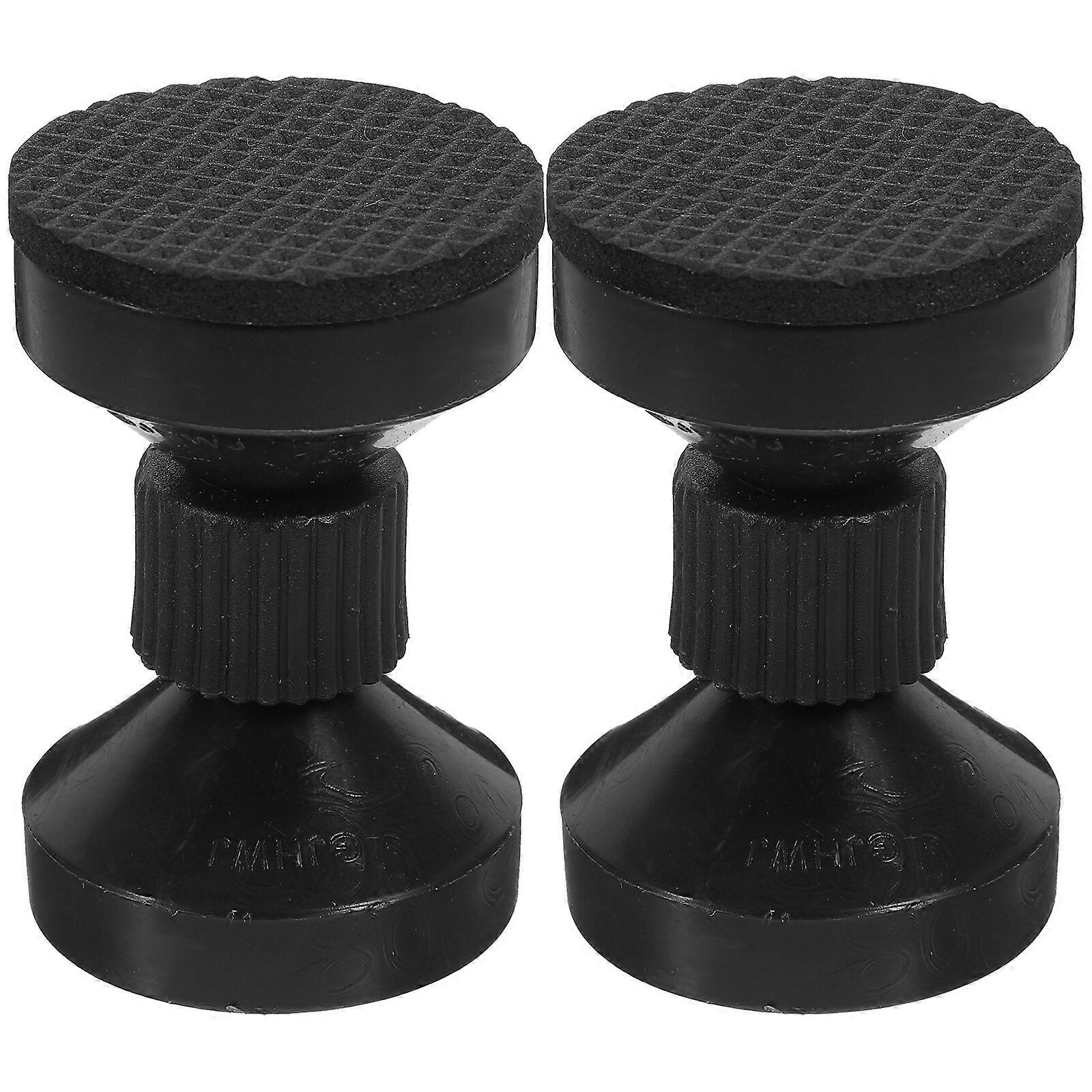 2Pcs Adjustable Threaded Bed Frame Anti-shake Tool Bed Headboard Stopper Support Stabilizer (M)