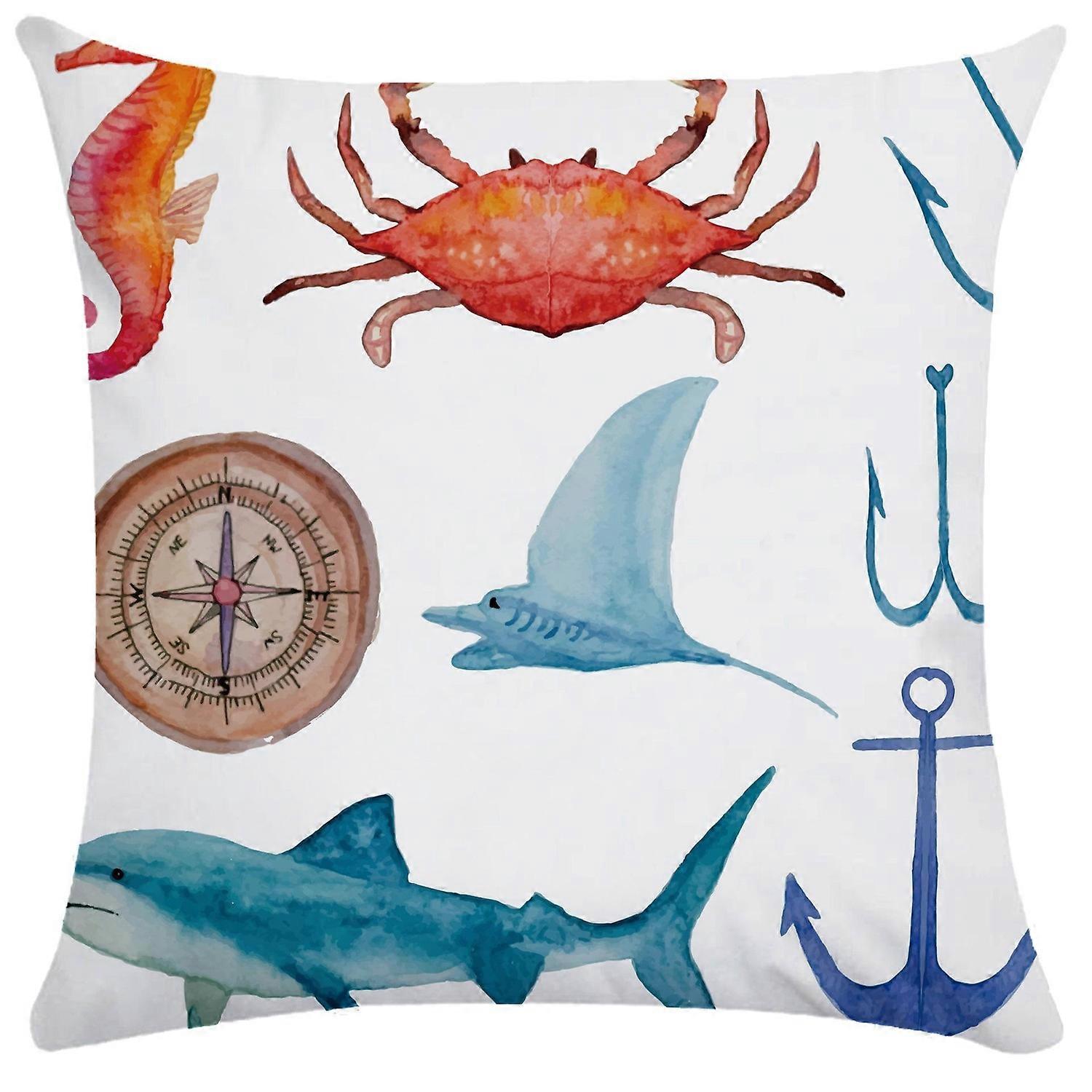 Print Pillowcase Sofa Cushion Cover Design Style -235