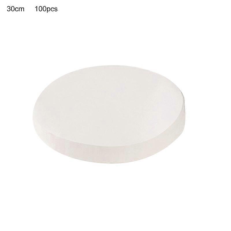 100Pcs/Set Practical Heat-resistant Fryer Paper Oil-proof Non-stick Paper Parchment Liner Paper for Home