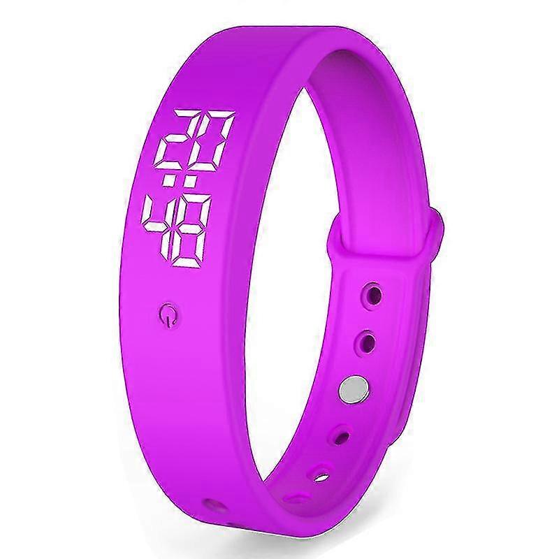 Pivotell Vibratime Vibrating Reminder Watch - With Up To 10 Daily Alarms - Purple