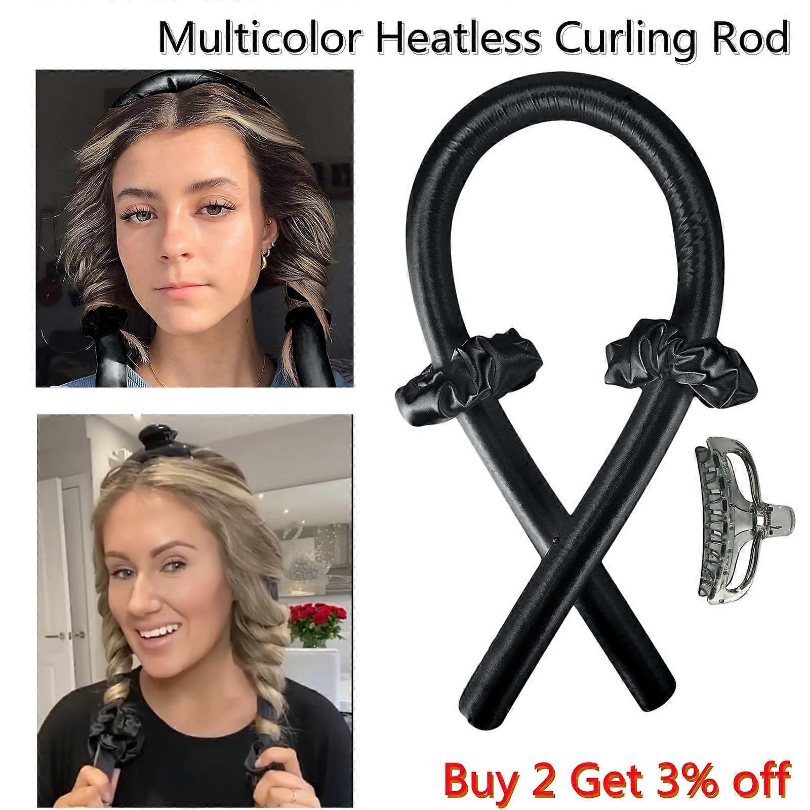 Heatless Curling Rod Headband Lazy Curler Set Make Hair Soft Shiny No Heat Spiral Pear Flower Curling Iron Modeling Accessoires