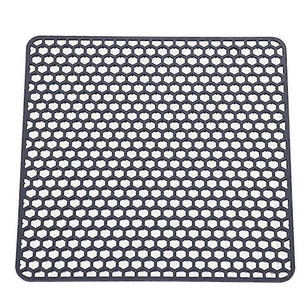Silicone Sink Protector Mats,dish Drying Mat Counter Protector, For Kitchen Utensils And Dishes(gra