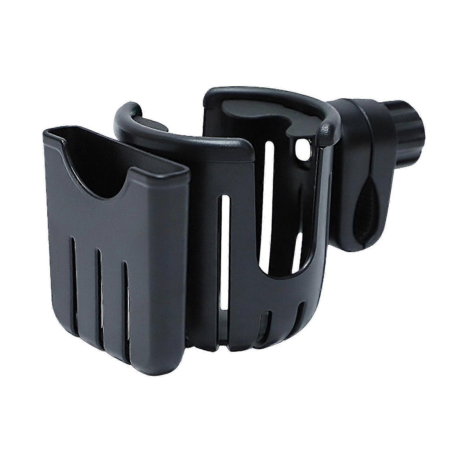 2-in-1 Mobile Phone Drink Cup Holder Baby Stroller Accessories Rotated 360 Degrees