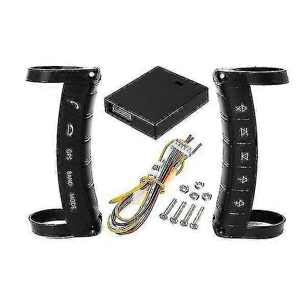 Universal Multi-function Wireless Steering Wheel Controller Bluetooth Dvd Navigation Buttons Contro