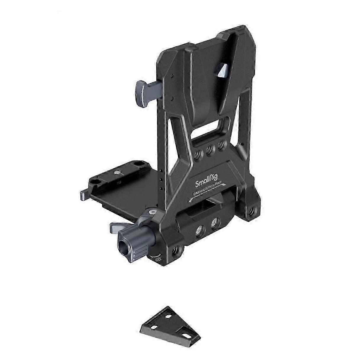 V-mount Battery Plate For Arca-, Quick Install On Cage/baseplate, Adjustable For V-mount Batteries