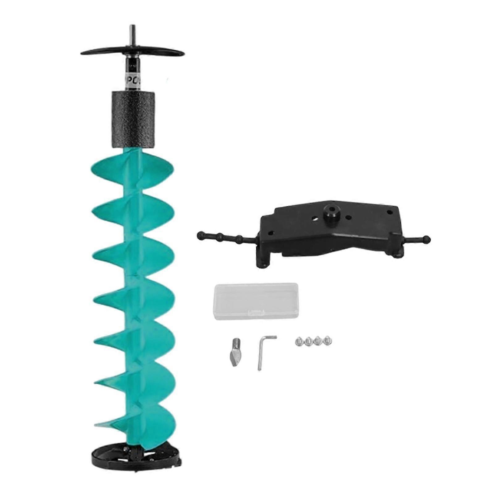 Ice Drill Auger Floating Ice Auger Bit for Oceans Fishing Outdoor Activities Yellow