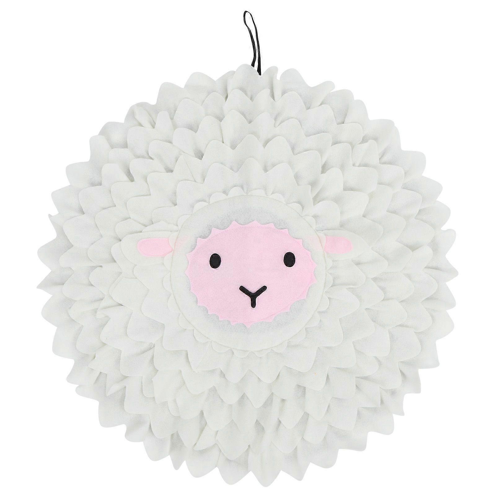Pet Dog Snuffle Feeding Mat Distracting Foraging Training Play Pad Blanket ToysSheep Pattern