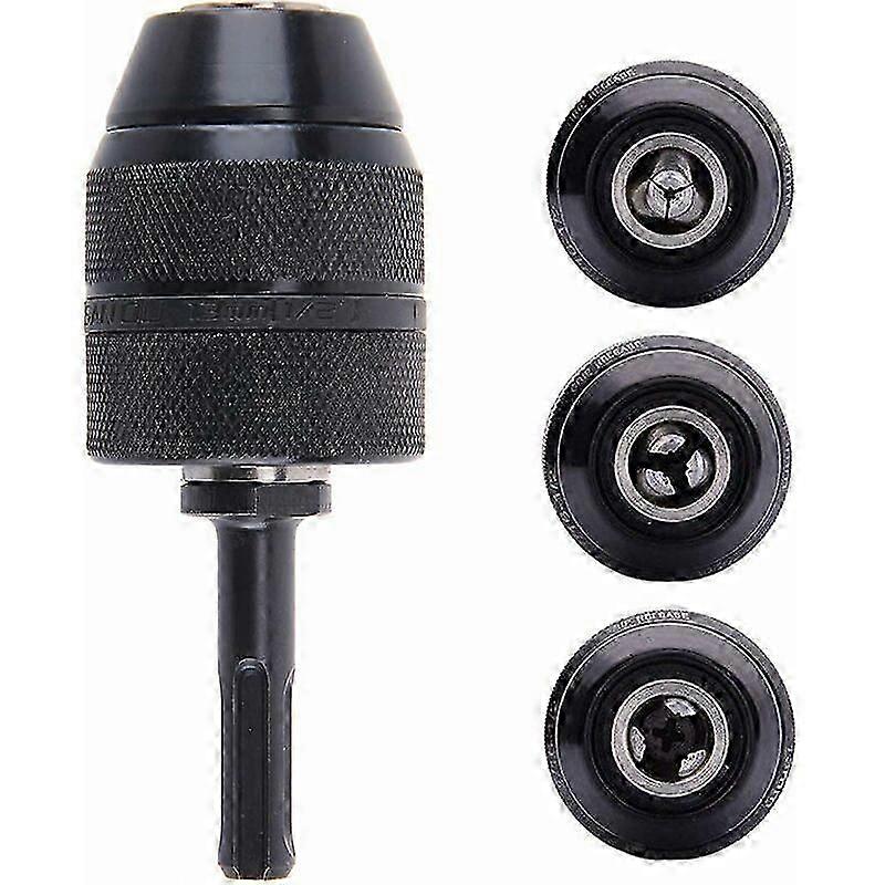 Sds Plus Adapter 2-13mm Quick Release Keyless Chuck Professional Heavy Duty Chuck 1/2-20UNF Quick Release Chuck Keyless Drill With SDS Adapter