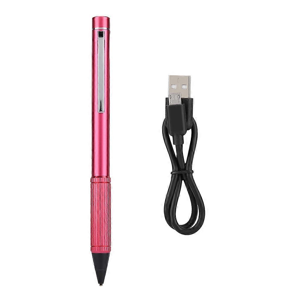 K820 Multi-function Screen Stylus High Sensitivity Anti-scratch Phone Tablet Touch Pen(Red)