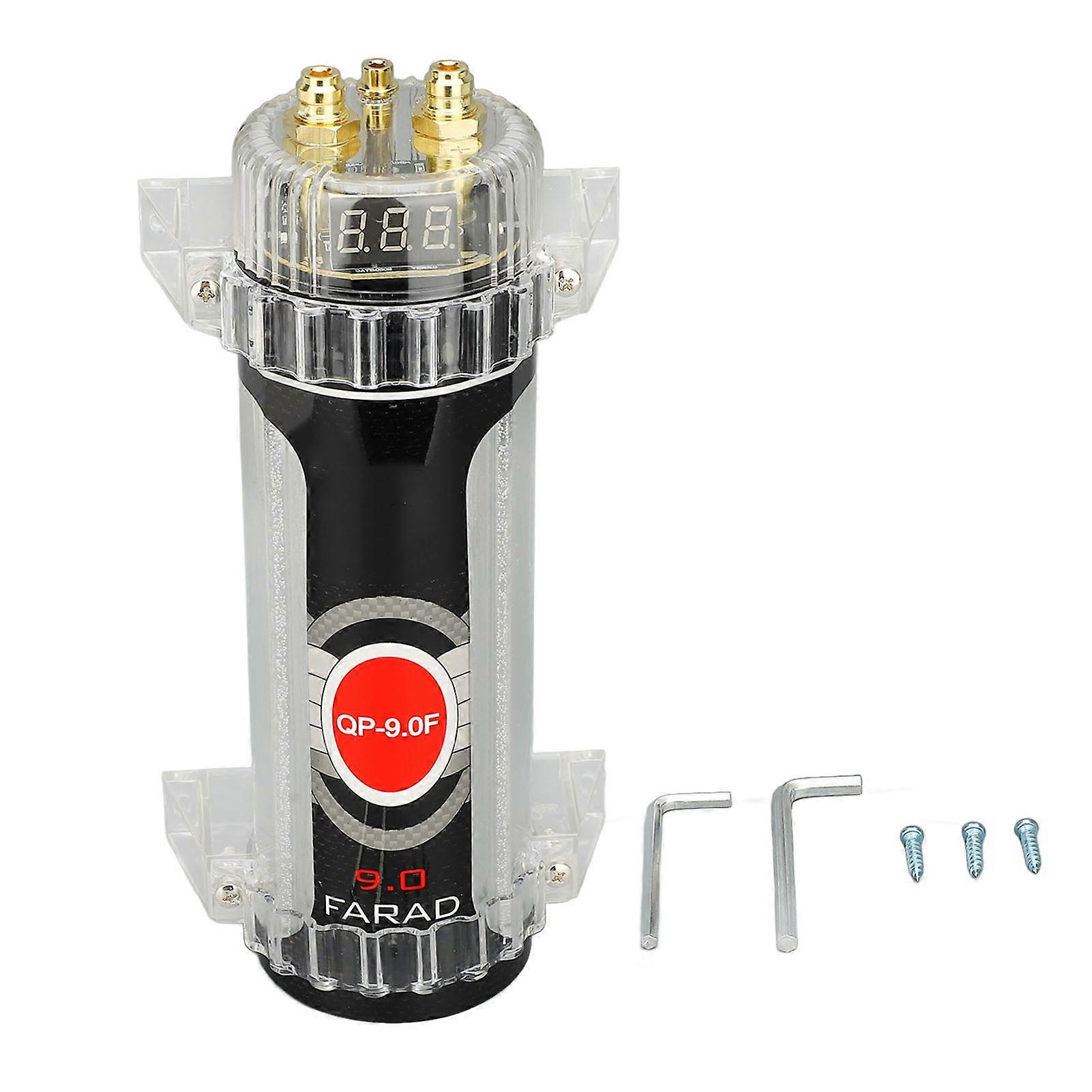 High Performance 9.0 Farad Capacitor for Car Audio System DC12V