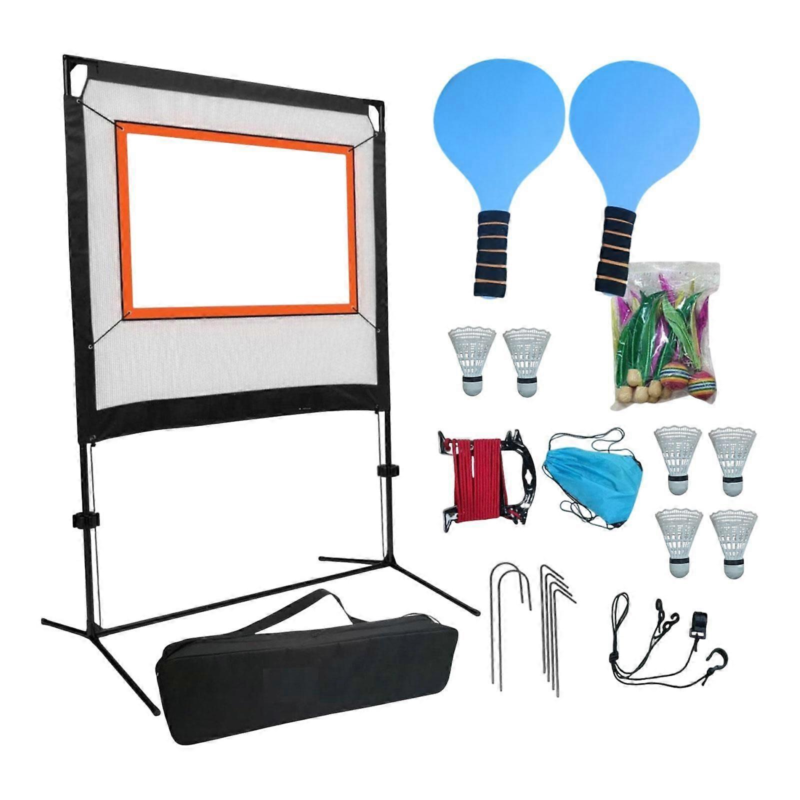 Badminton Net Replacement Portable Net Sports Game Set for Games Court Parks