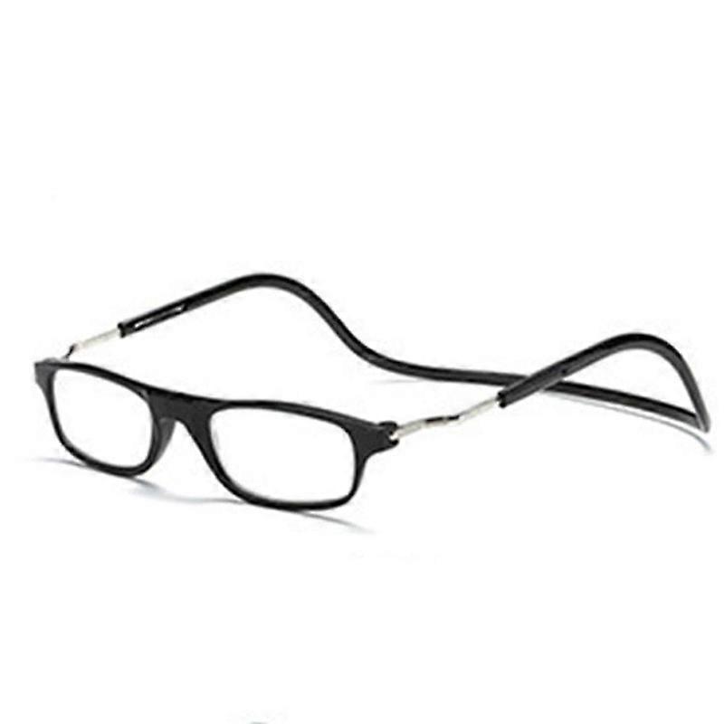 2024 Hanging Folding Magnetic Reading Eyeglasses Glasses Front Click Connect Neck NEW