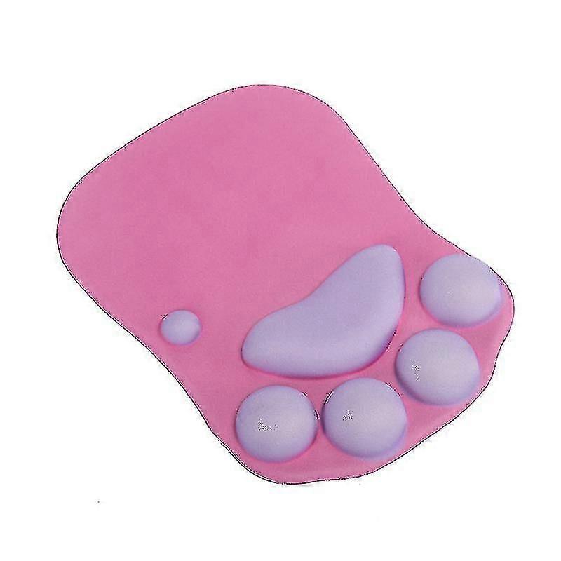 3d Cute Mouse Pad Computer Anime Soft Cat Paw Mouse Pads Wrist Rest Support Comfort Silicon Gaming Mousepad Mat