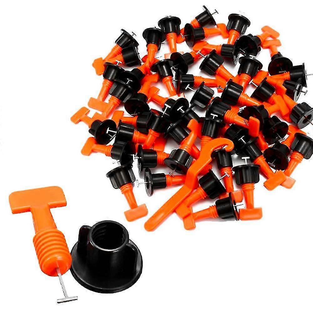 Tile Leveling System 100pcs Pack Reusable Tile Levelers Spacers